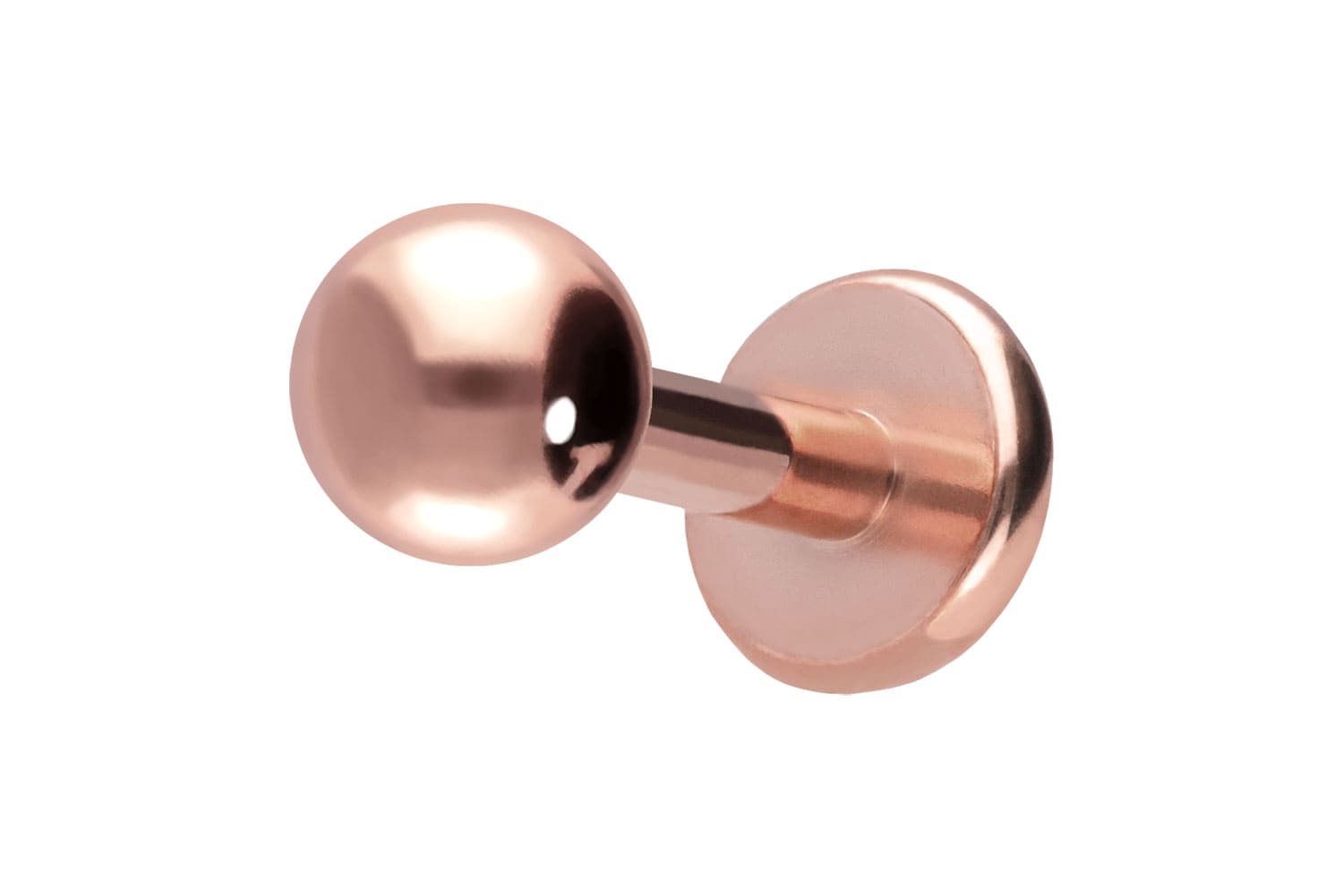 Titan Labret mit Push Fit
